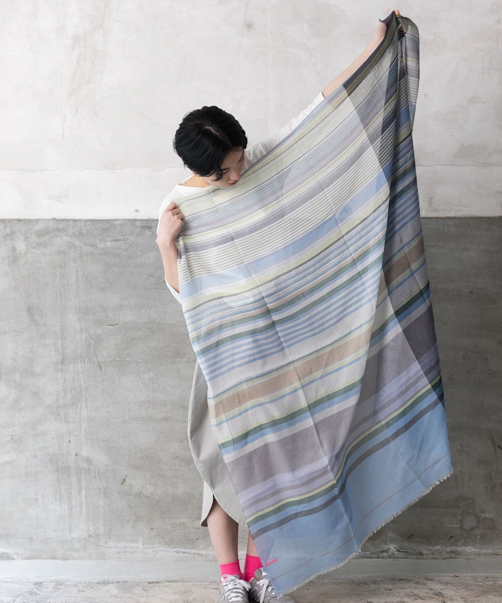 POLS 播州織 極細コットンストール 