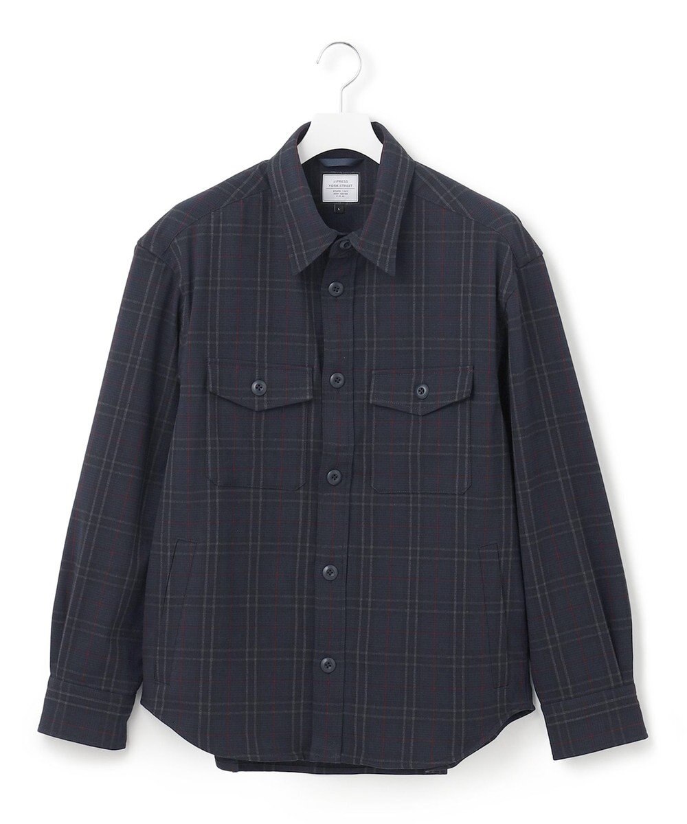 J.PRESS YORK STREET 【UNISEX】チェックCPOジャケット 