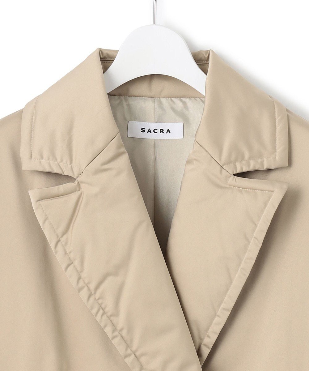 23区 【SACRA】パディングタフタ ショートコート 