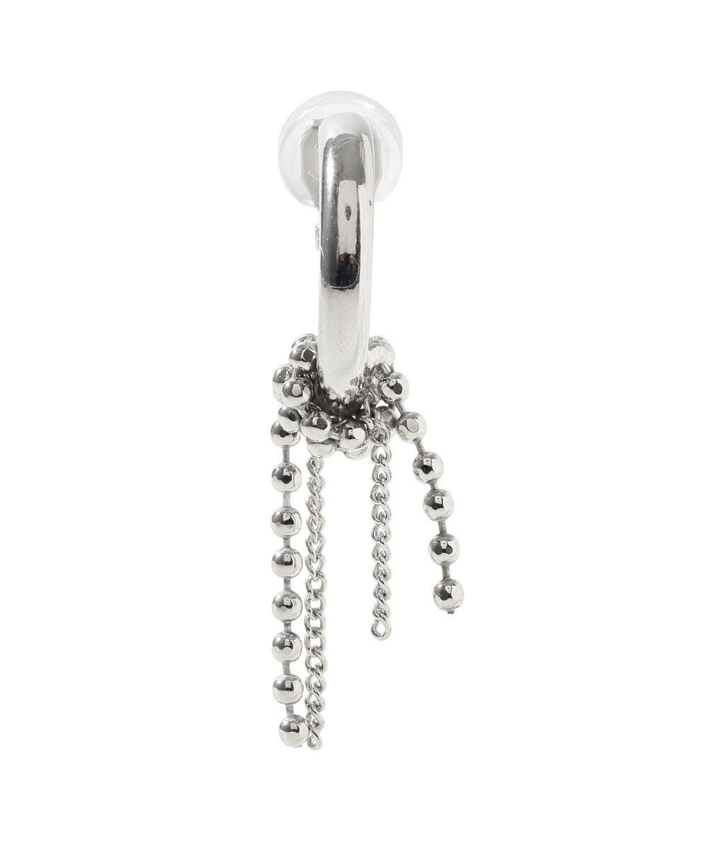 YECCA VECCA チェーンフリンジイヤリング 