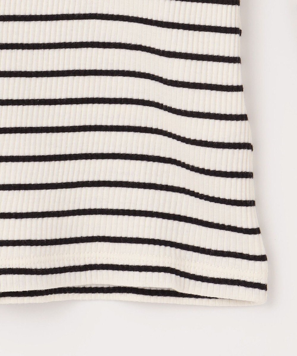 組曲 KIDS 【150-160㎝】レースボーダー トップス 