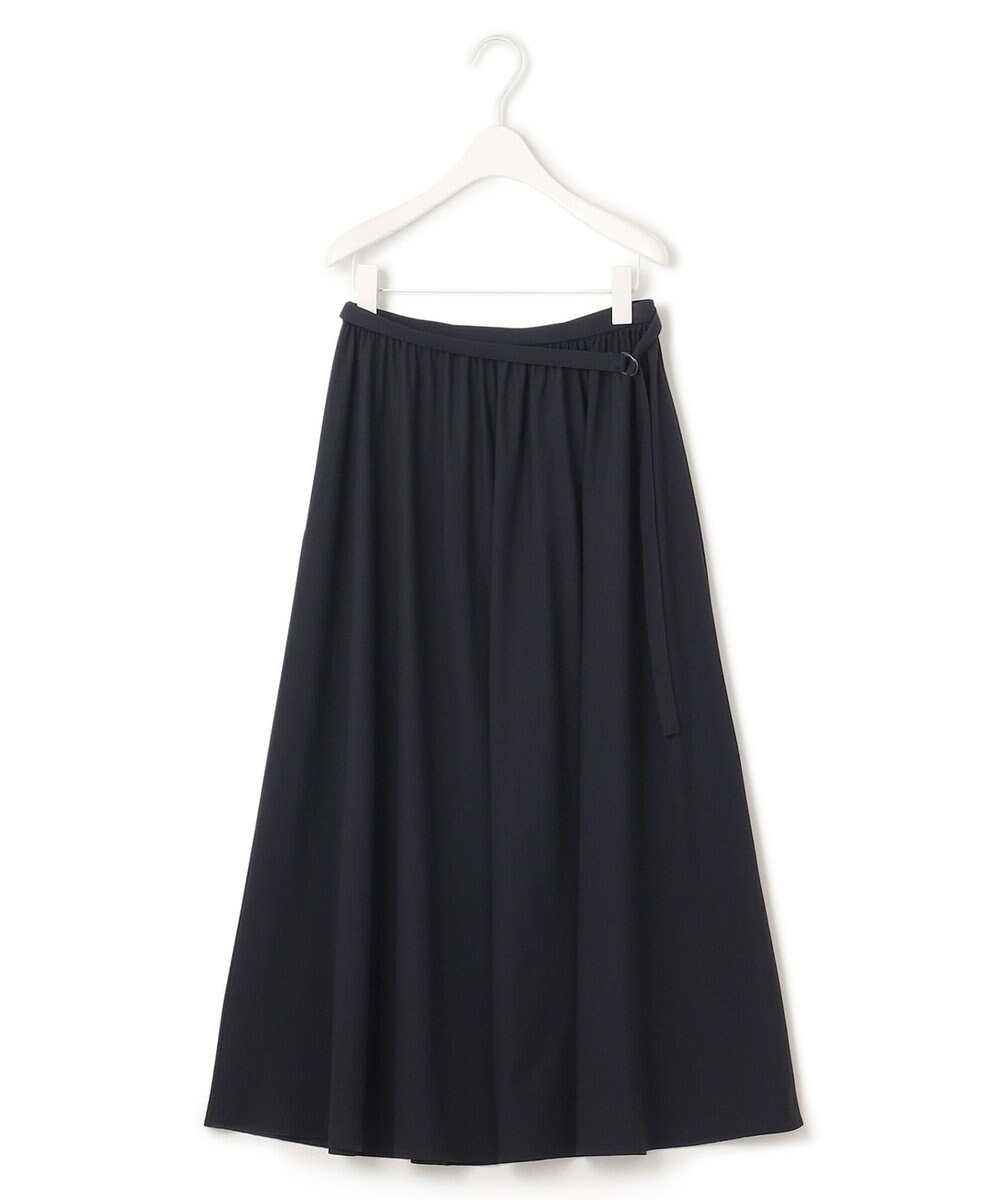 ICB 【接触冷感・UVカット・速乾・洗える】マットスキューバ フレアスカート 