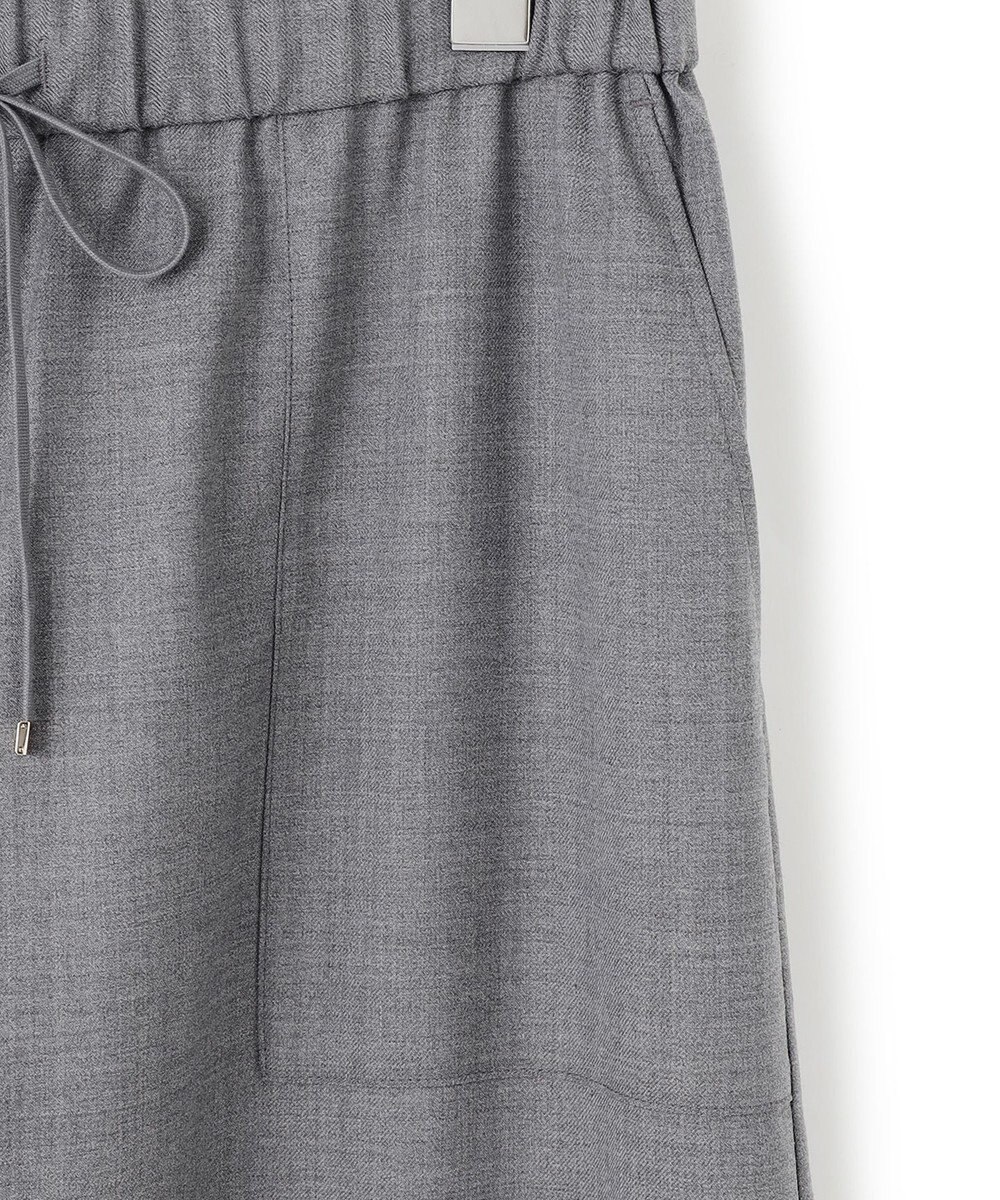 23区 L 【洗える】ナチュラルストレッチサキソニー ベイカー ドロスト パンツ 