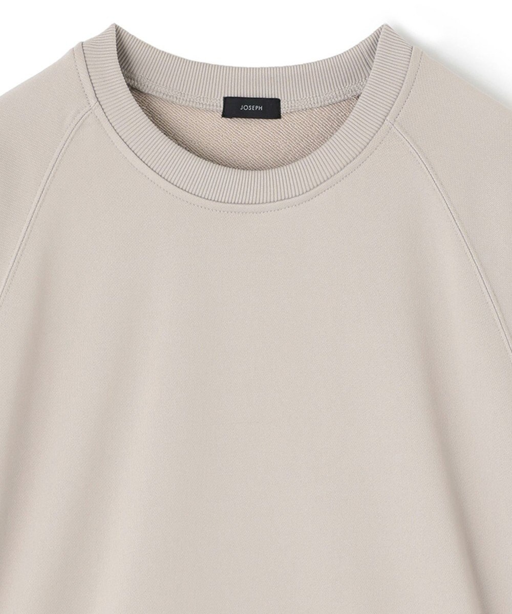 JOSEPH HOMME コットンナイロンテリー　クルーネックスウェット 