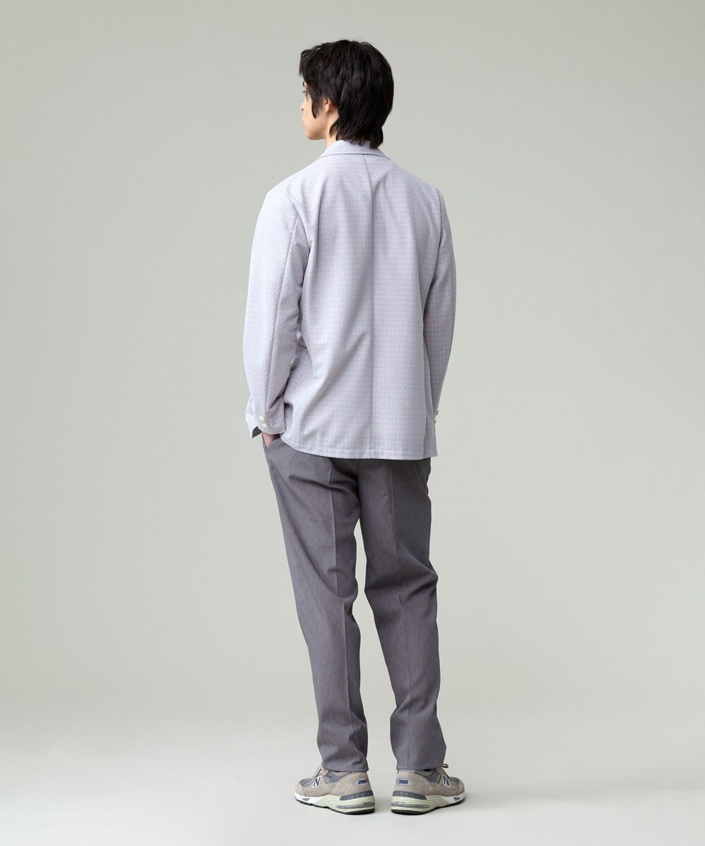 J.PRESS MEN シャツの軽快さ×ジャケットの上品さ【 盛夏対応 / 軽量 / 洗える / 高通気性】千鳥レース サマージャケット 