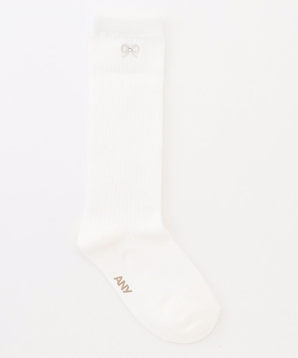 ANY KIDS ワンポイントハイソックス 
