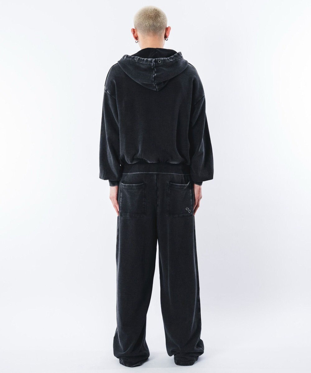 WEGO 【ユニセックス着用ITEM】ブリーチハトメZIPパーカー 