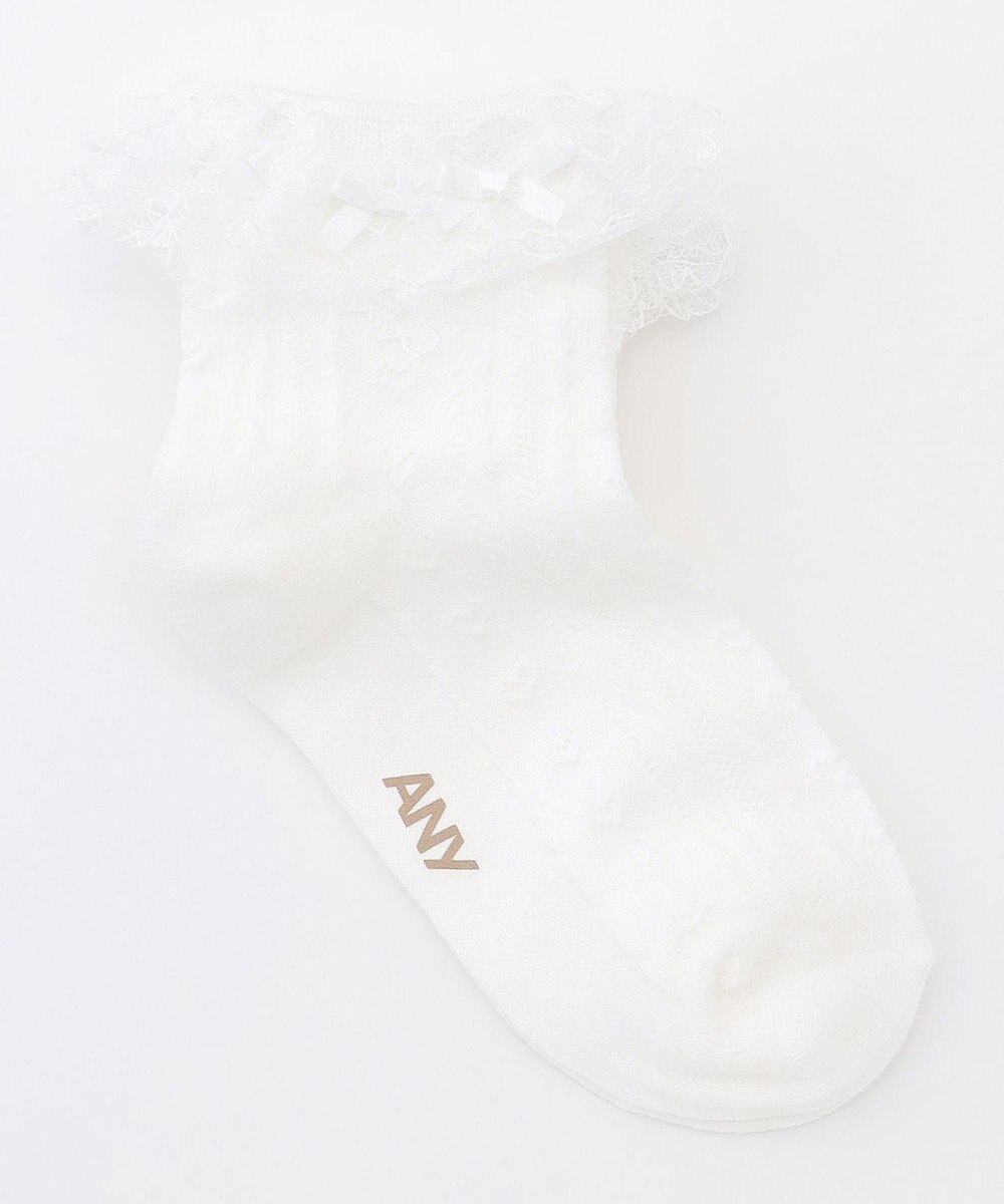 ANY KIDS レースショートソックス 