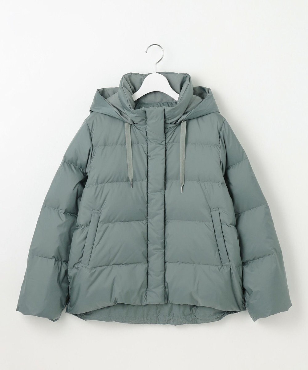 23区 L 【洗える/撥水加工】シレータフタ コンパクト ダウンコート 