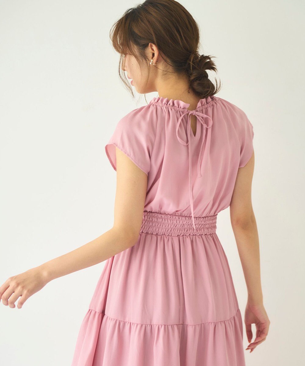 Feroux ウエストシャーリングティアード ワンピース 