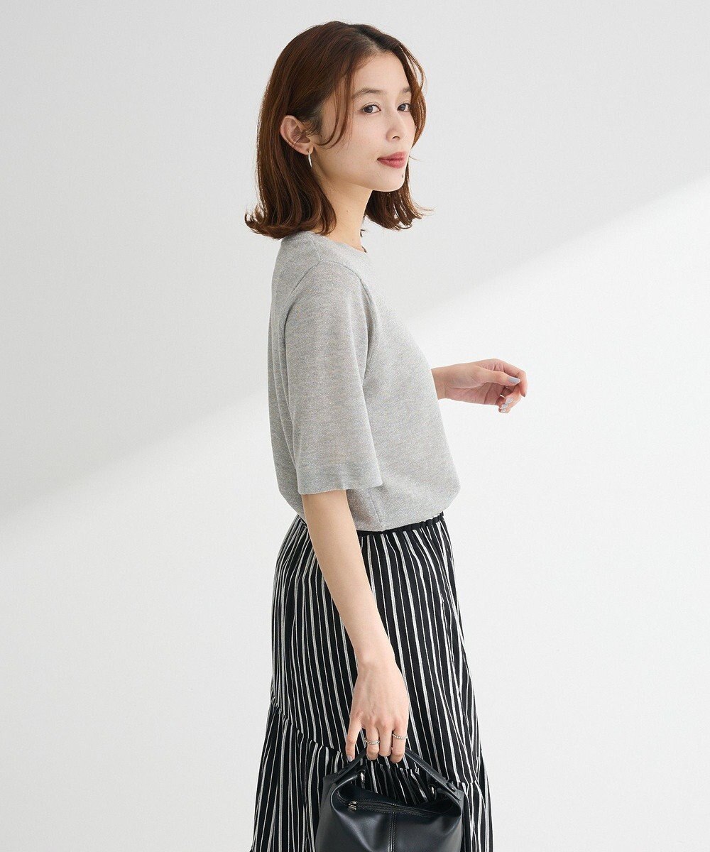 Green Parks ・Ｐｅｔｉｔ　Ｆｌｅｕｒ　ラメシアーニット 