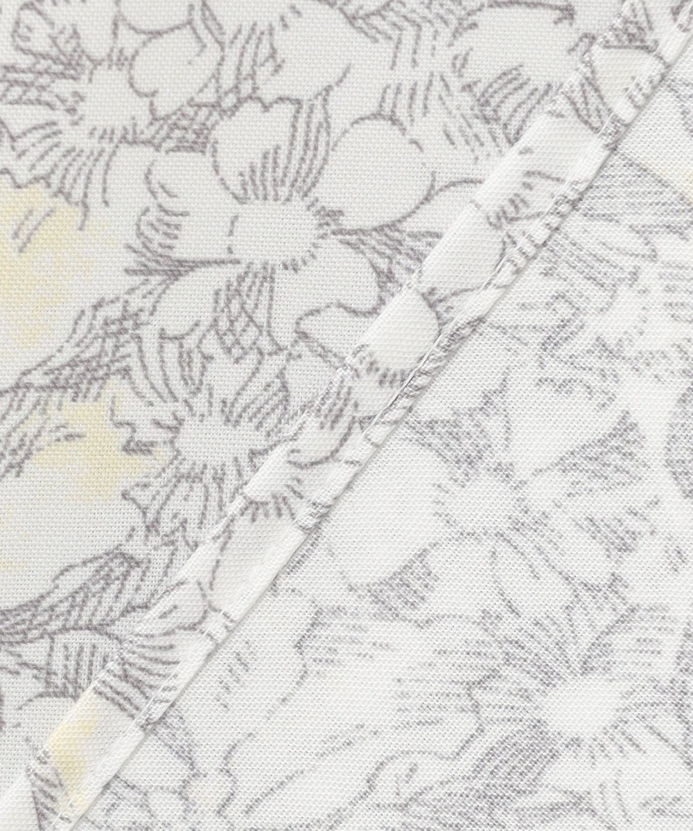 J.PRESS LADIES 【洗える】ポリエチレンスパンブロードフラワープリント ブラウス 