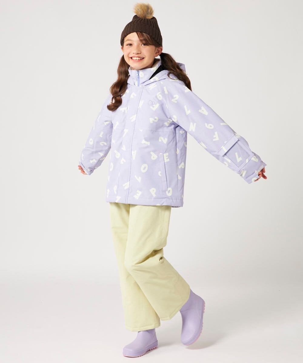 OP／FILA 【ocean pacific】スノーウェア上下セット サイズ調整機能付き 