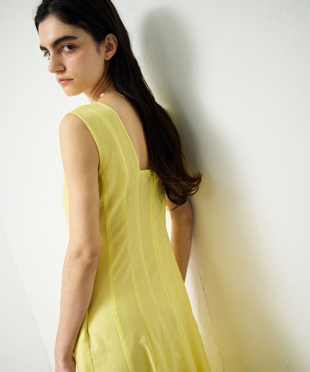 GRACE CONTINENTAL トリアセリネンフレアマキシ 