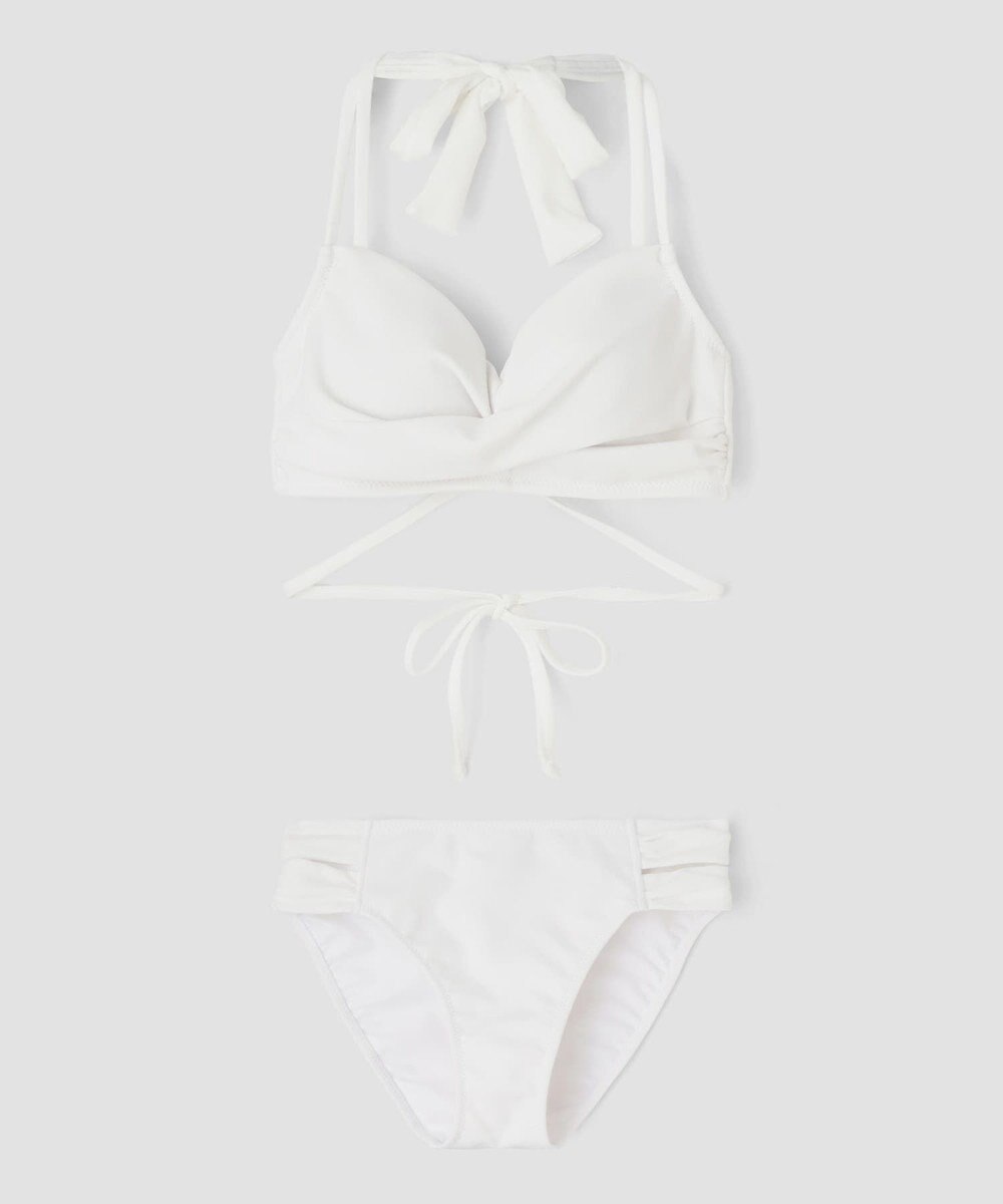 San-ai Resort（三愛水着楽園） 【San-ai Resort×PEACH　JOHNコラボ】【ナイスバディ水着】カシュクールワイヤービキニ　9M・11L　【San-ai Resort（サンアイリゾート）】 