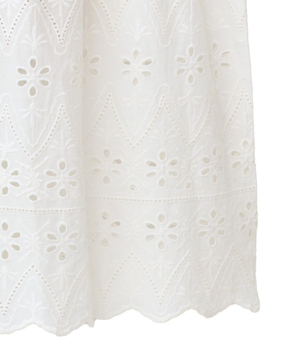 earth music&ecology シフリー刺繍スカート 