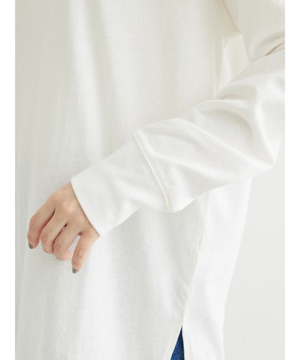 Green Parks 裾スリットホワイトインナー 