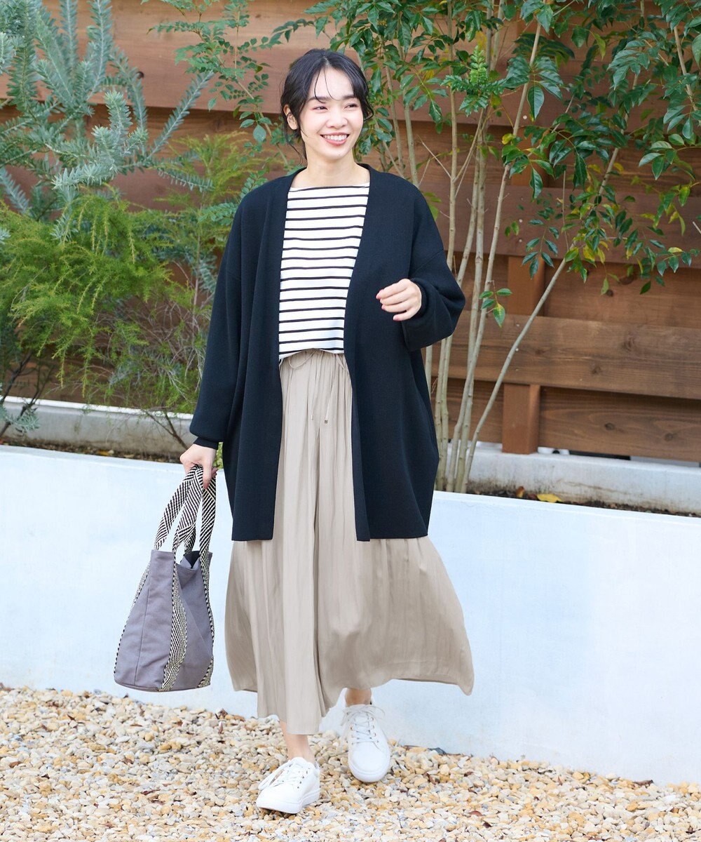 ANY 【洗濯機可能・ウエストゴム】リラックススカーチョ 