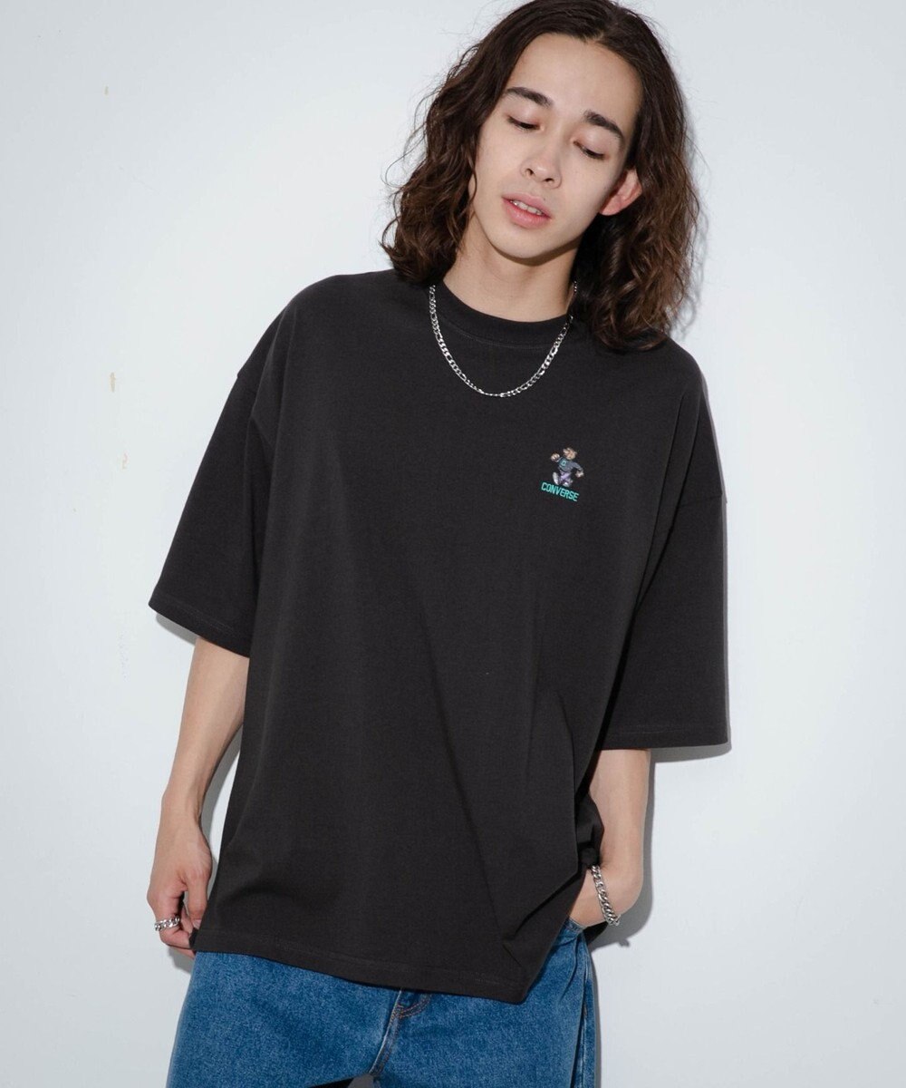 WEGO 【ユニセックス着用ITEM/綿100％/MLサイズ展開】CONVERSEワンポイントT 