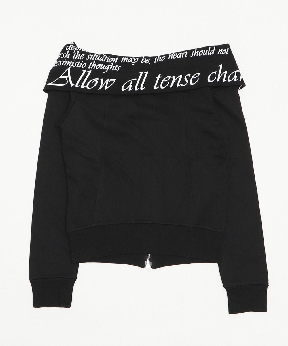 WEGO オフショルグラフィックスウェット 