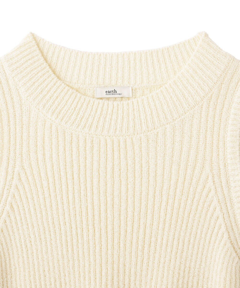 earth music&ecology クルーネックニットベスト 