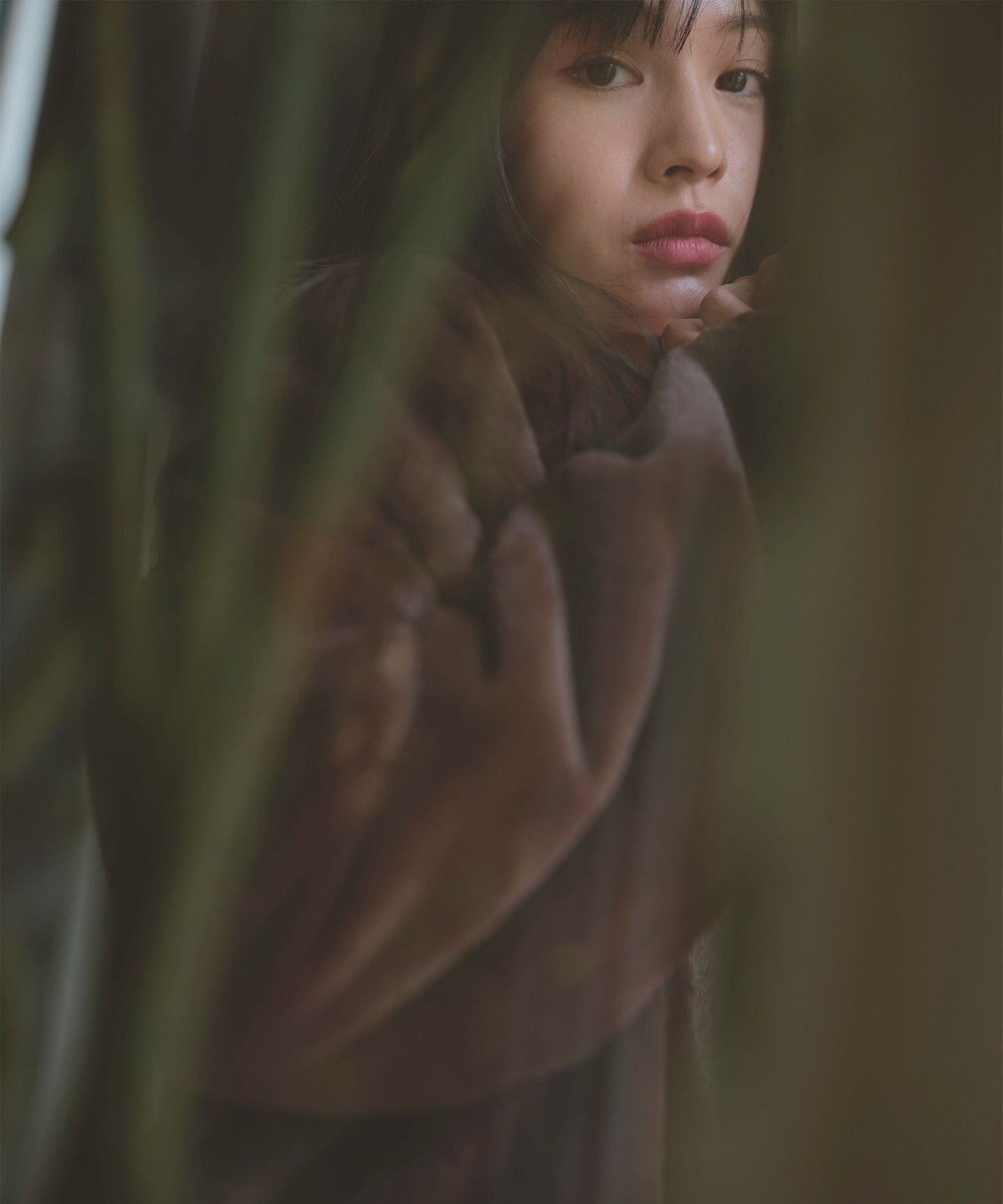 Feroux フェイクファー ジャケット 