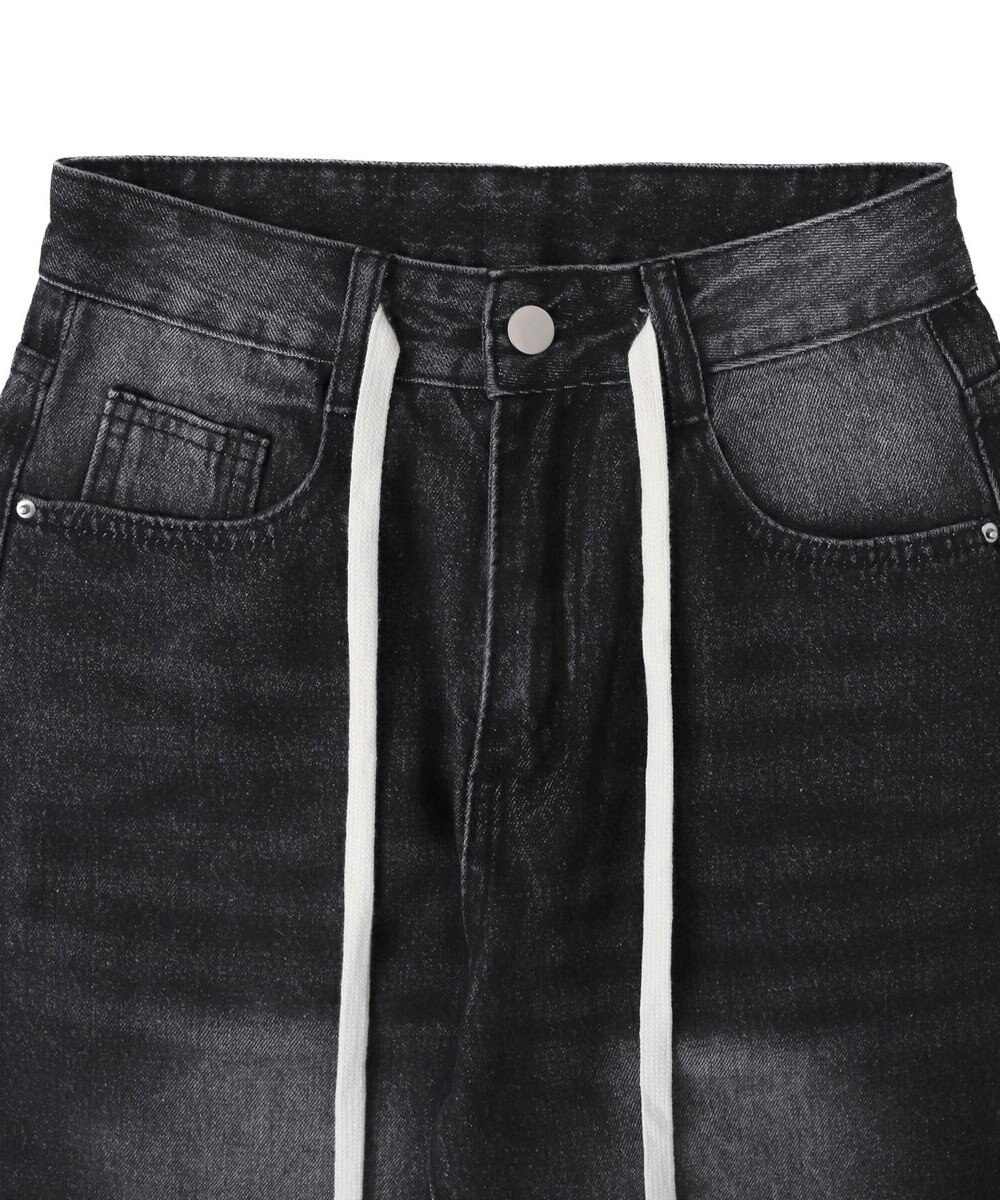 WEGO ドロストコードデニムパンツ 