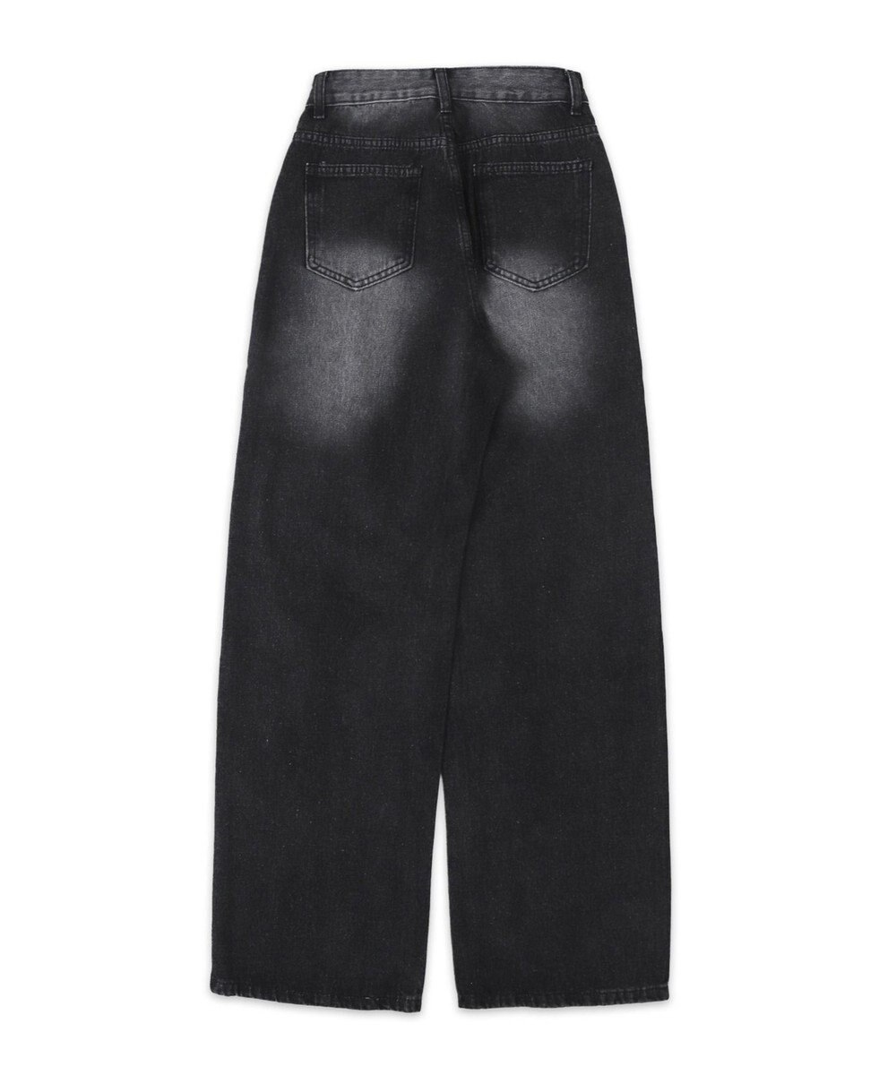 WEGO ドロストコードデニムパンツ 