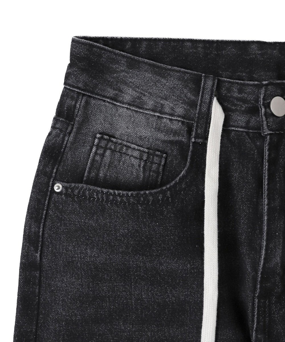 WEGO ドロストコードデニムパンツ 