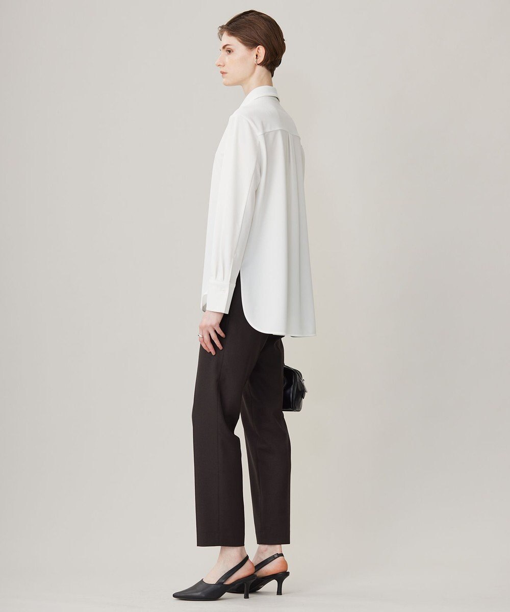 ICB 【洗える】プロヴィスウールツイル スティックパンツ 