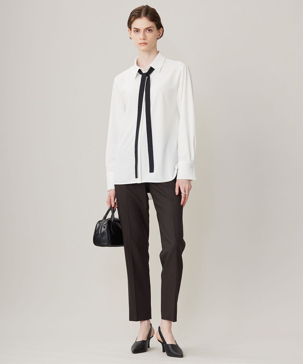 ICB 【洗える】プロヴィスウールツイル スティックパンツ 