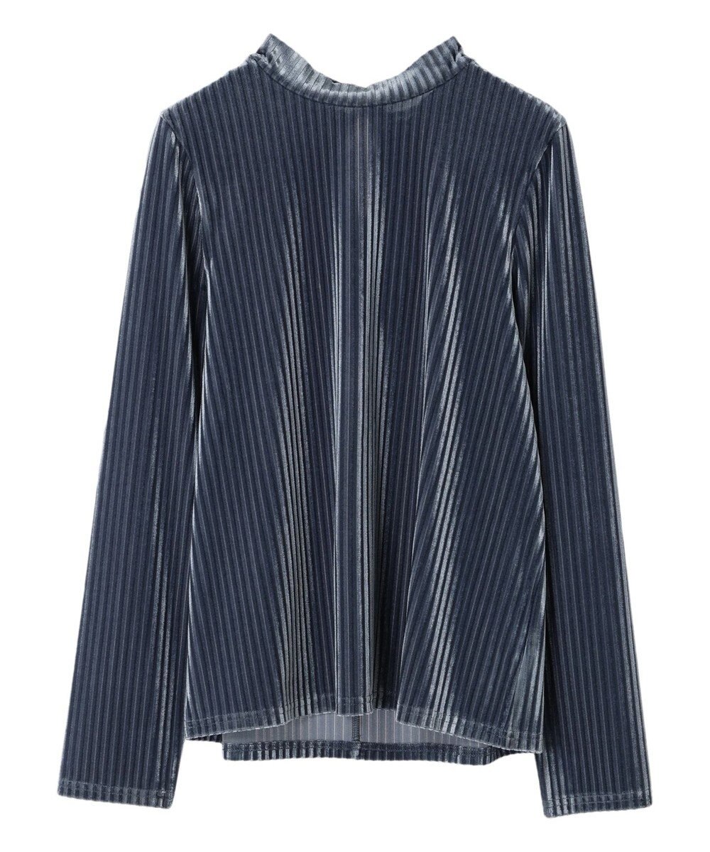 Green Parks ・ＳＵＧＡＲ　ＳＰＯＯＮ　ベロアストライプハイネック 