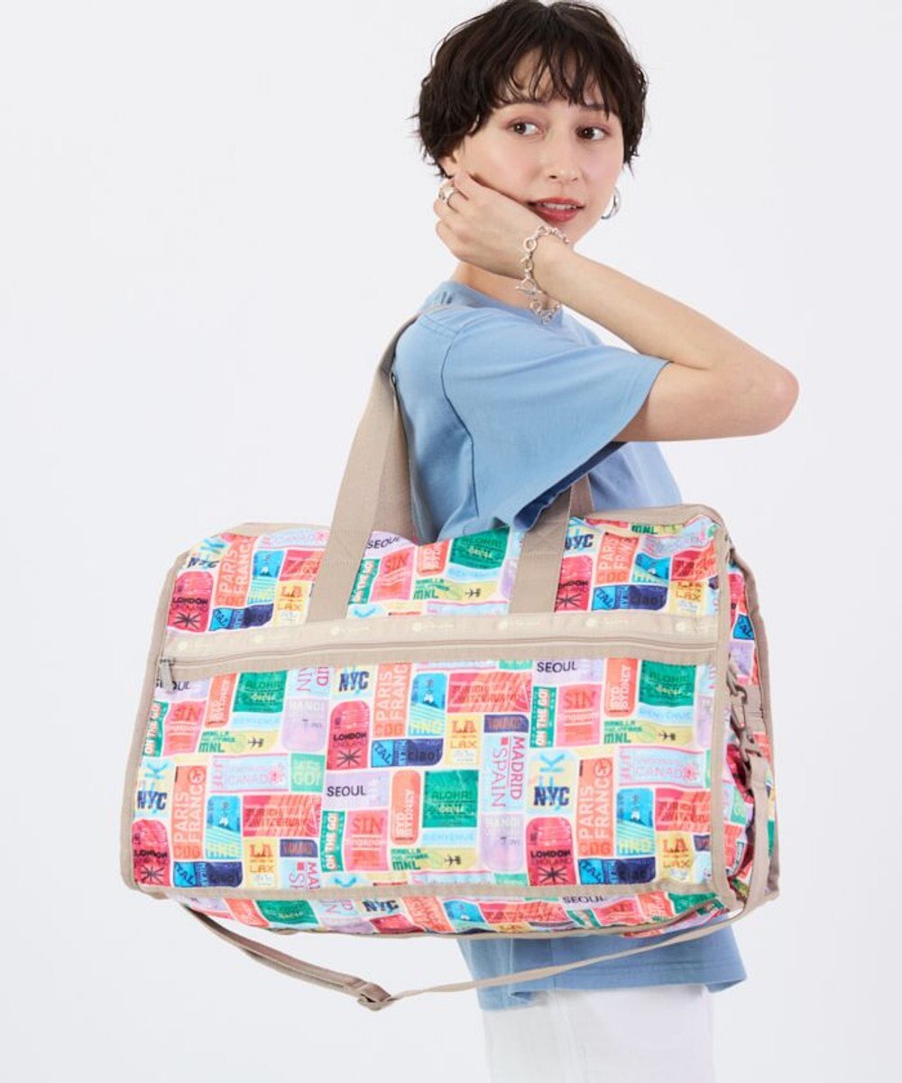 LeSportsac DELUXE LG WEEKENDER/トラベルタグズ 