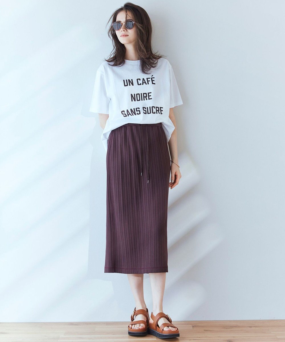 23区 【SLOW/洗える】ロゴ Tシャツ 