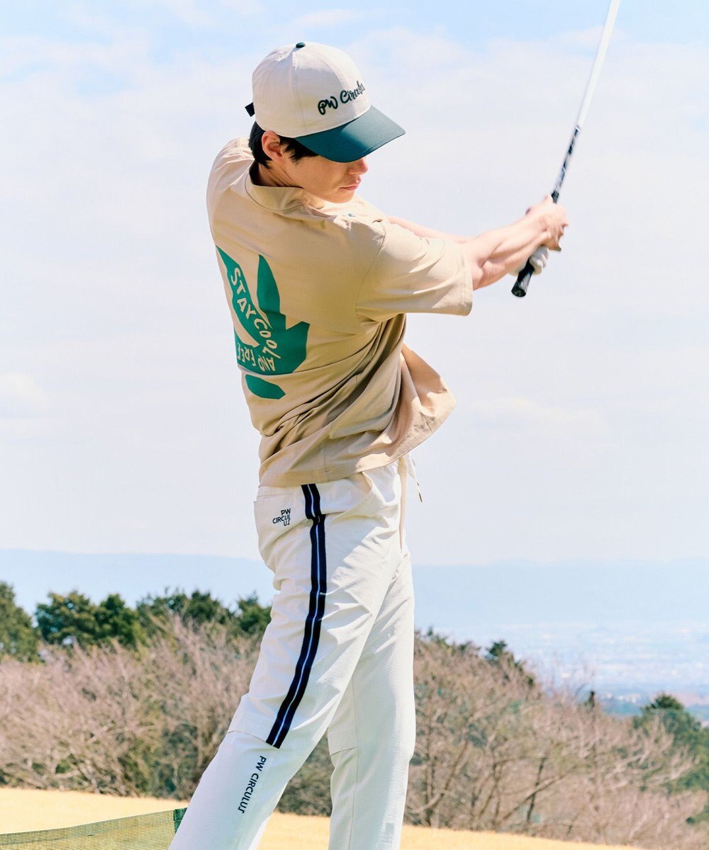 PW CIRCULUS 【MEN】DOVE グラフィックモックT ゴルフ 