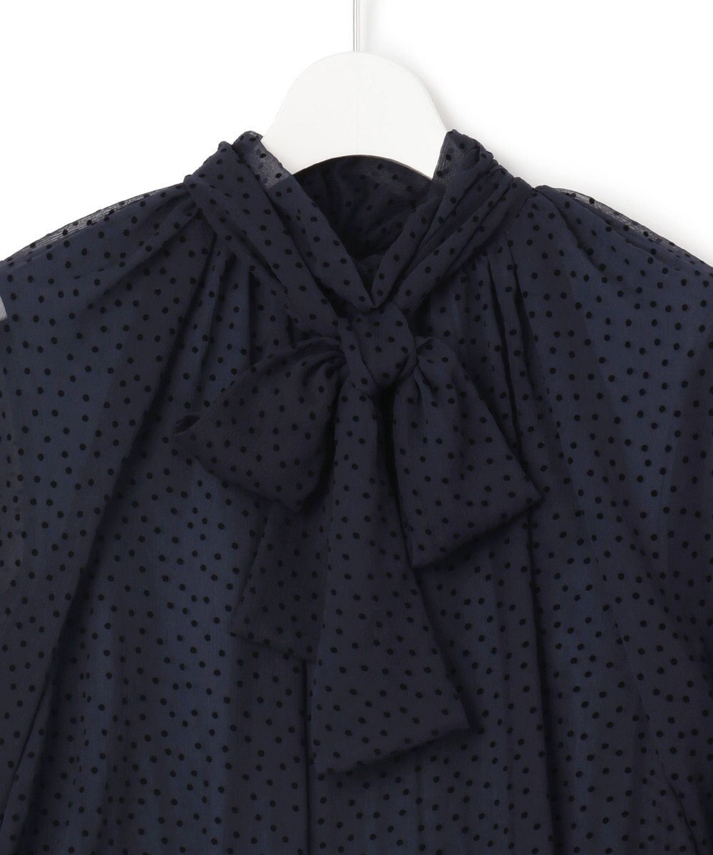 23区 S 【APPLAUDIR】シアードットフロッキー ドレス 