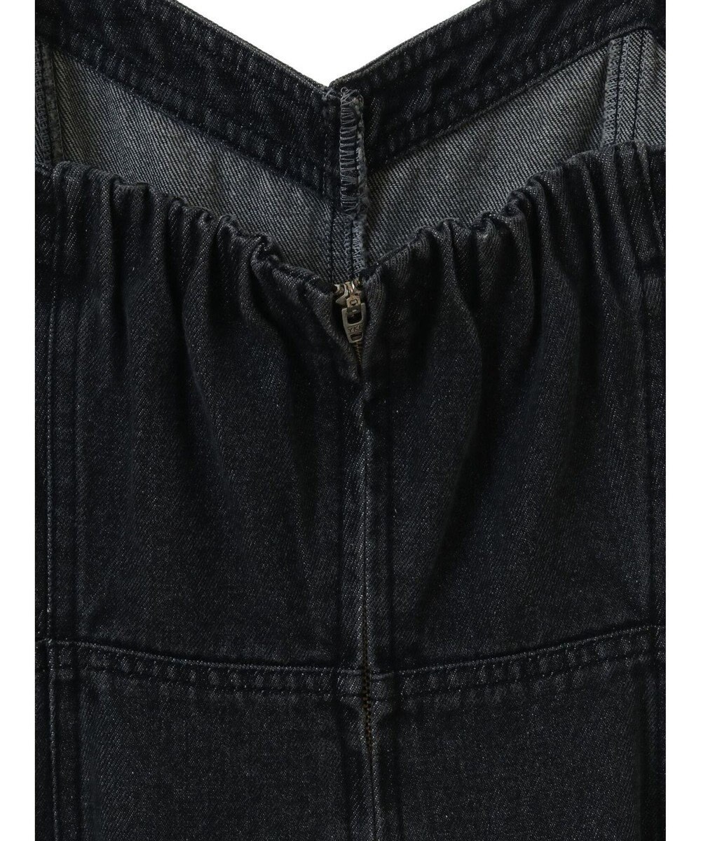 earth music&ecology サイドカットデニムキャミワンピース 