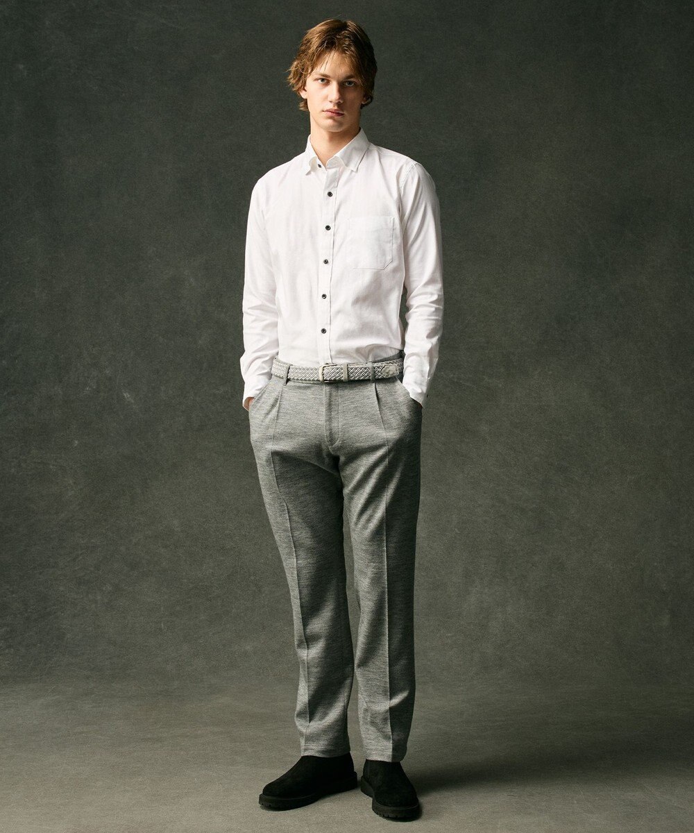 JOSEPH ABBOUD 【オーガニックコットン使用】JOE COTTON ストレッチオックス シャツ 