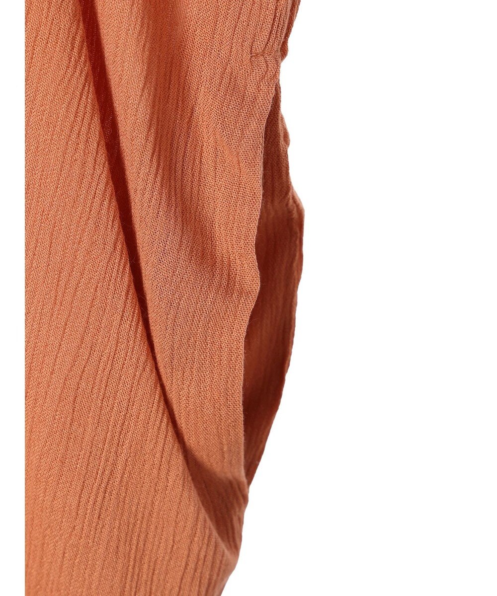 earth music&ecology レーヨンビッグシャツチュニック 