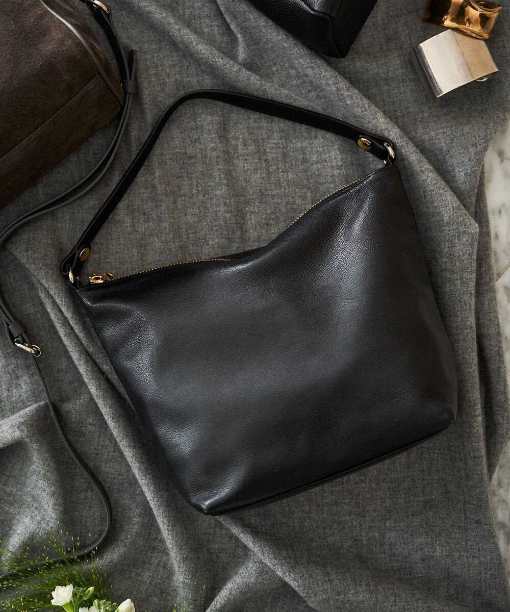 russet ソフトレザーシンプルショルダーバッグ (CE-1328-WEB) 