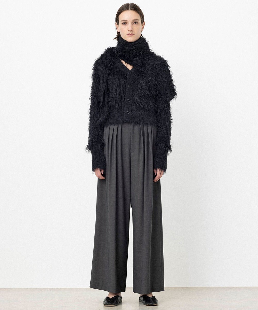 NAVE 【ReNAVE・洗える】メルティーシャギーニット ストール 