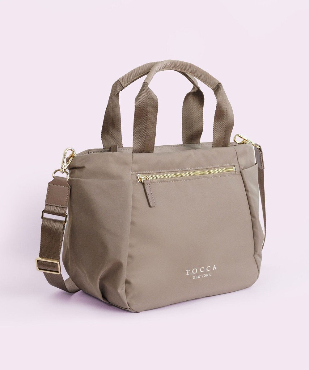 TOCCA 【サスティナブル素材・撥水・WEB＆一部店舗限定】NUOTO NYLON TOTE トートバッグ 