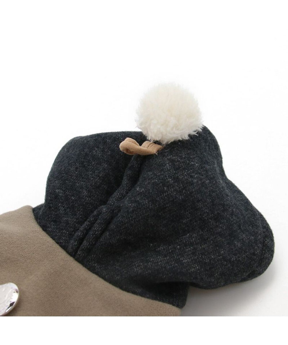 PET PARADISE リサとガスパール モノクロ パーカー 【小型犬】 