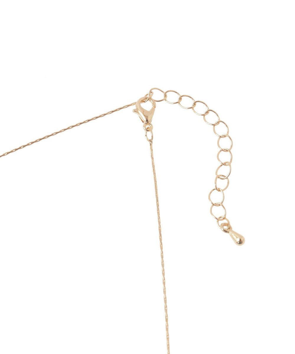 YECCA VECCA ステーションガラスMIXロングネックレス 