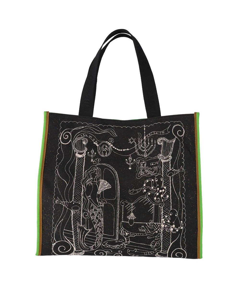 tsumori chisato CARRY マーメイドルーム トートバッグ　Lサイズ 