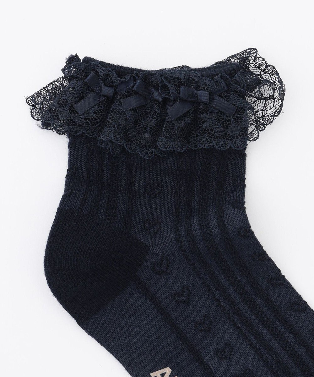 ANY KIDS レースショートソックス 