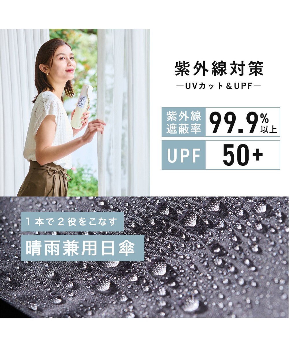 MOONBAT 【遮光100％/３秒で折りたためる日傘】晴雨兼用 折りたたみ傘 ウラワザ バイカラー 