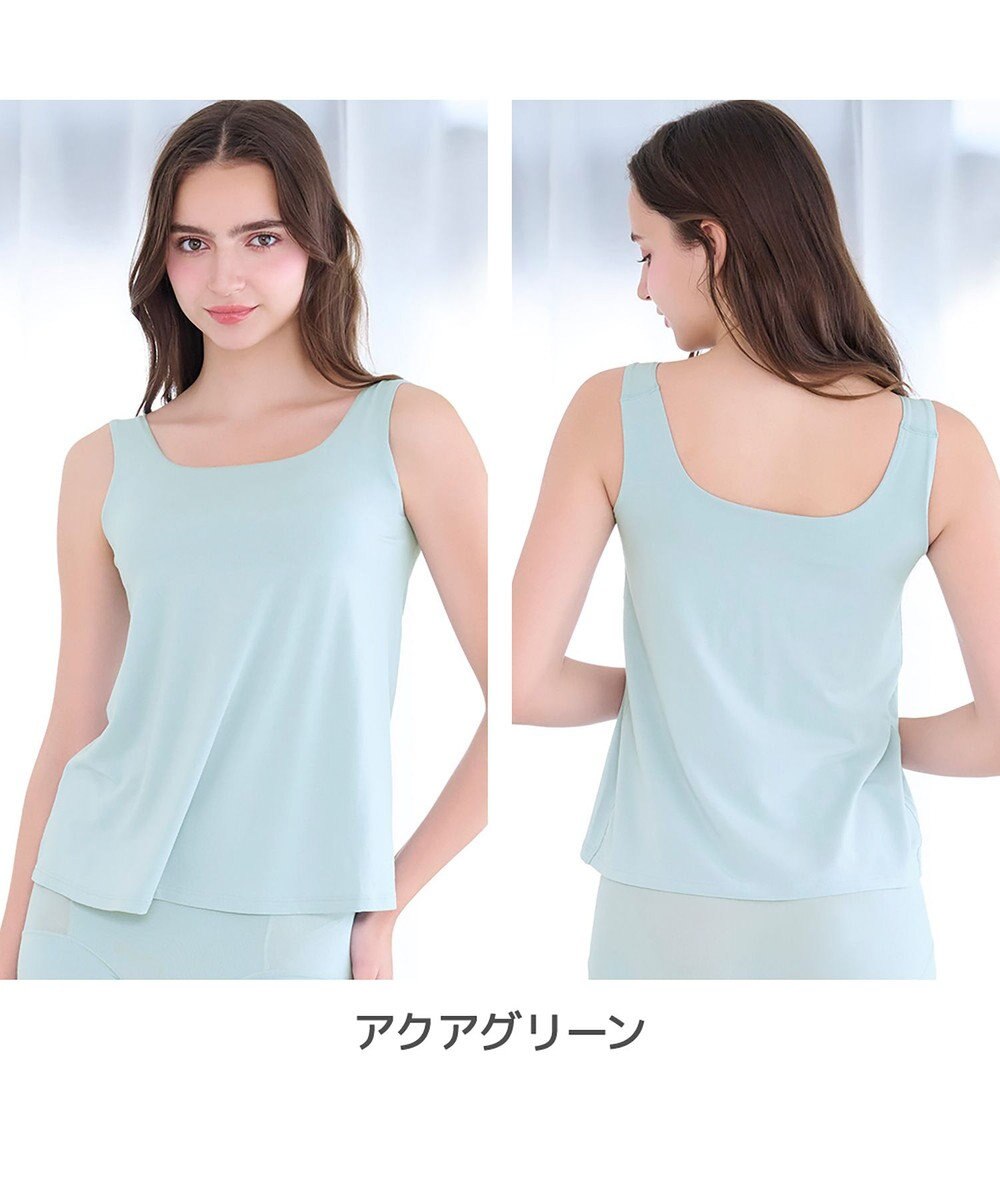 BRADELIS New York 【モアナモリーズ】森みなのオーガニックコットン混エアリーブラキャミ26 