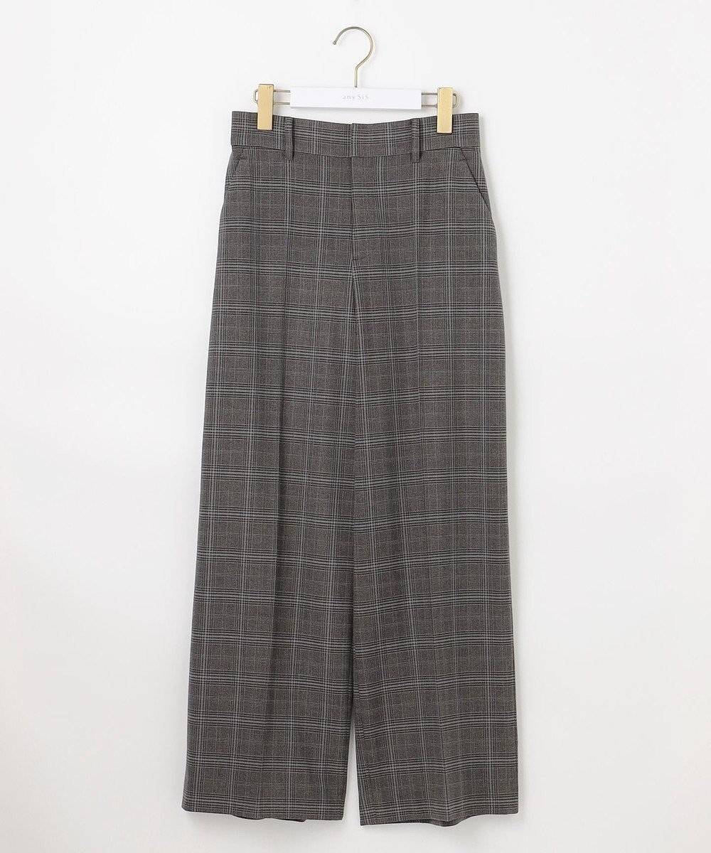 ANY SIS ビューティサーモ2WAYストレッチ ワイドパンツ 