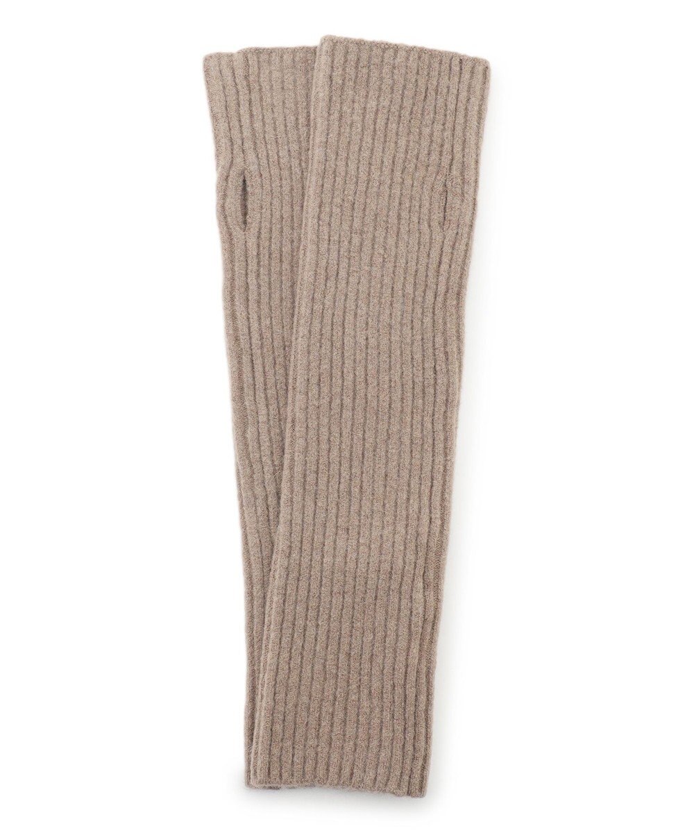 UNFILO 【WEB/一部店舗限定】ふわふわニット アームウォーマー 